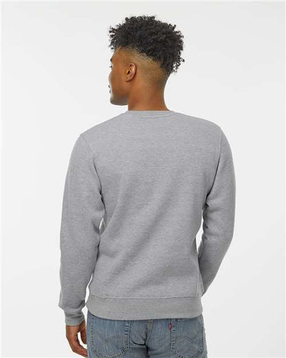J. America BTB Fleece Crewneck Sweatshirt 8721