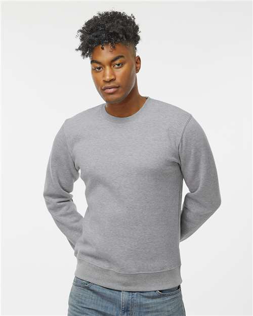 Custom Embroidered  J. America BTB Fleece Crewneck Sweatshirt 8721  