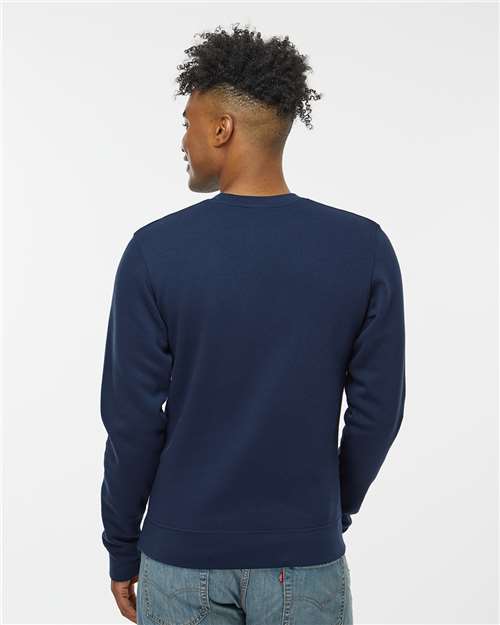 J. America BTB Fleece Crewneck Sweatshirt 8721