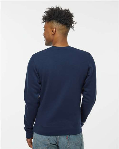 J. America BTB Fleece Crewneck Sweatshirt 8721
