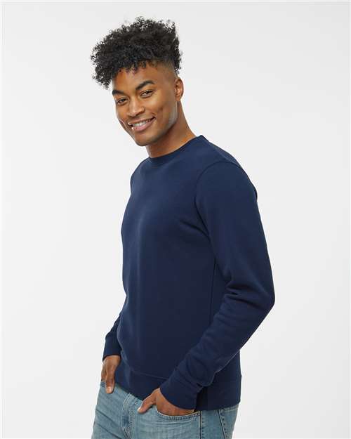 J. America BTB Fleece Crewneck Sweatshirt 8721