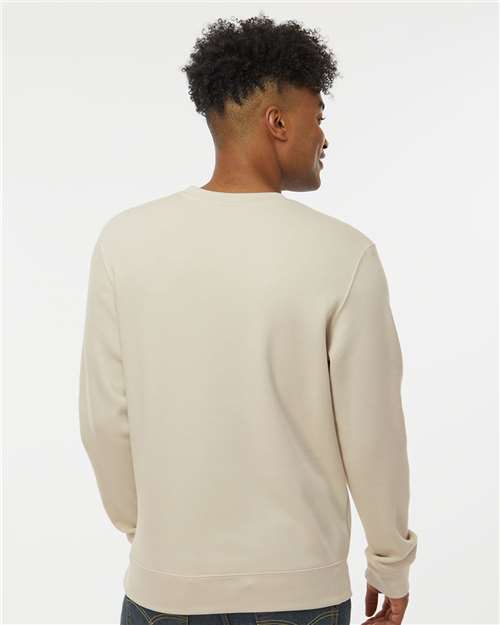 J. America BTB Fleece Crewneck Sweatshirt 8721
