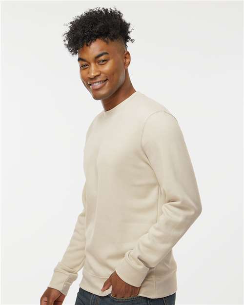 J. America BTB Fleece Crewneck Sweatshirt 8721