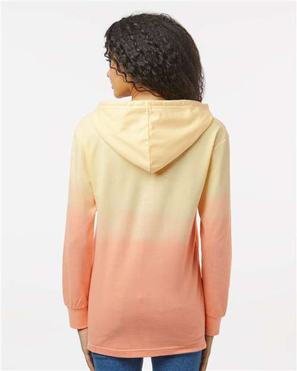 MV Sport Women's French Terry Ombré Hooded Sweatshirt W20185