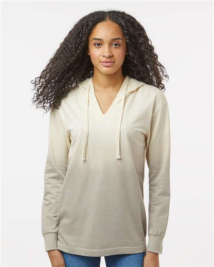 Custom Embroidered  MV Sport Women's French Terry Ombré Hooded Sweatshirt W20185  