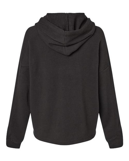 MV Sport Women's Angel Fleece Crop Hooded Sweatshirt W23101