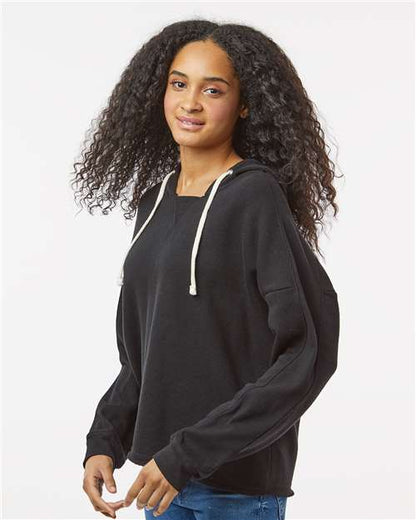 MV Sport Women's Angel Fleece Crop Hooded Sweatshirt W23101
