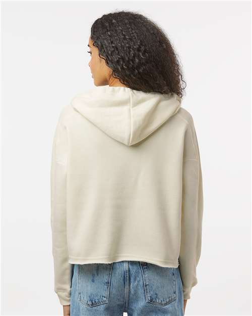 MV Sport Women's Angel Fleece Crop Hooded Sweatshirt W23101