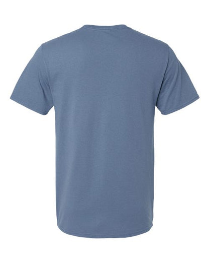 Russell Athletic Dri Power® CVC Performance T-Shirt 64STTM True Red Custom Embroidered Business Logo