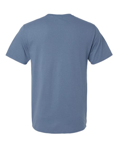 Russell Athletic Dri Power® CVC Performance T-Shirt 64STTM Vintage Blue Custom Embroidered Business Logo