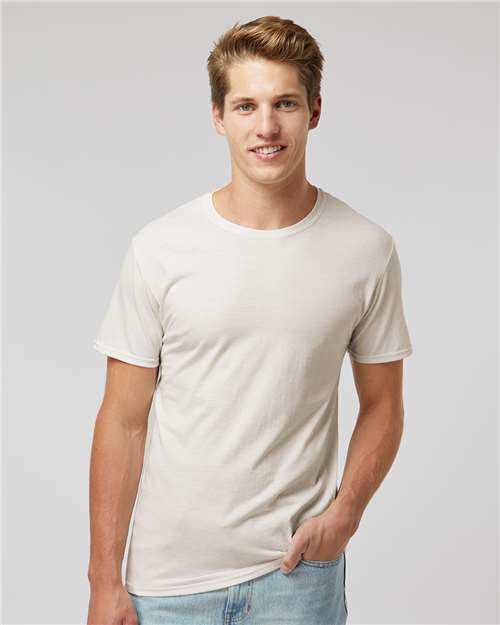 Custom Embroidered  Russell Athletic Dri Power® CVC Performance T-Shirt 64STTM Vintage White
