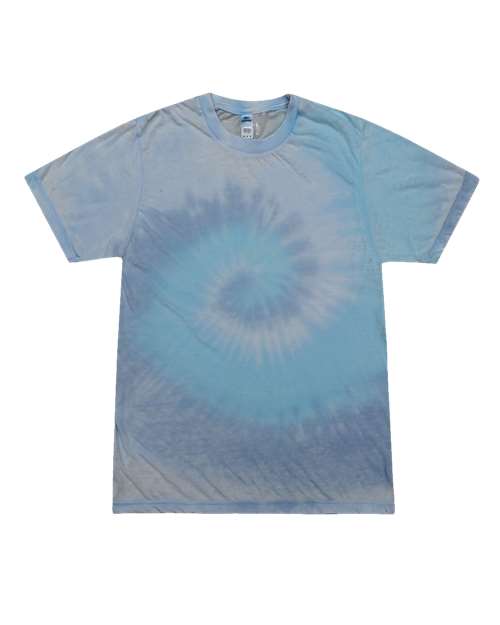 Colortone Festival Tie-Dyed Burnout T-Shirt 1090