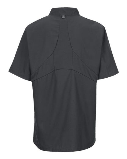 Chef Designs Women's Mimix™ Short Sleeve Chef Coat with OilBlok 045X