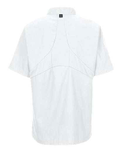 Chef Designs Women's Mimix™ Short Sleeve Chef Coat with OilBlok 045X