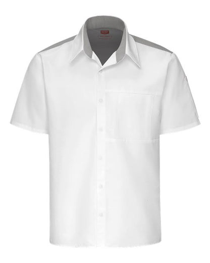 Chef Designs Poplin Airflow Cook Shirt with OilBlok 502M Custom Embroidered Business Logo