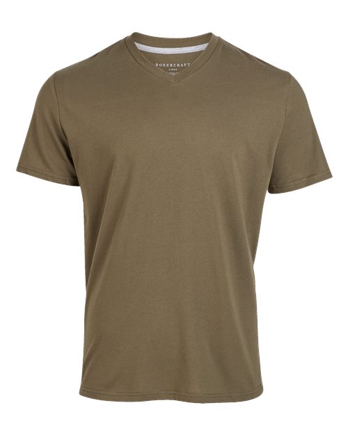 Boxercraft Men's High V-Neck T-Shirt BM2204