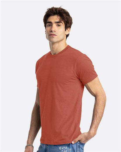 Next Level CVC T-Shirt 6210 Heather Redwood