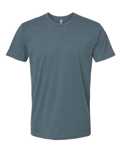 Next Level CVC T-Shirt 6210 Heather Slate Blue
