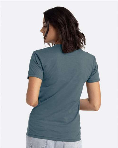 Next Level CVC T-Shirt 6210 Heather Slate Blue