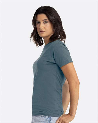 Next Level CVC T-Shirt 6210 Heather Slate Blue