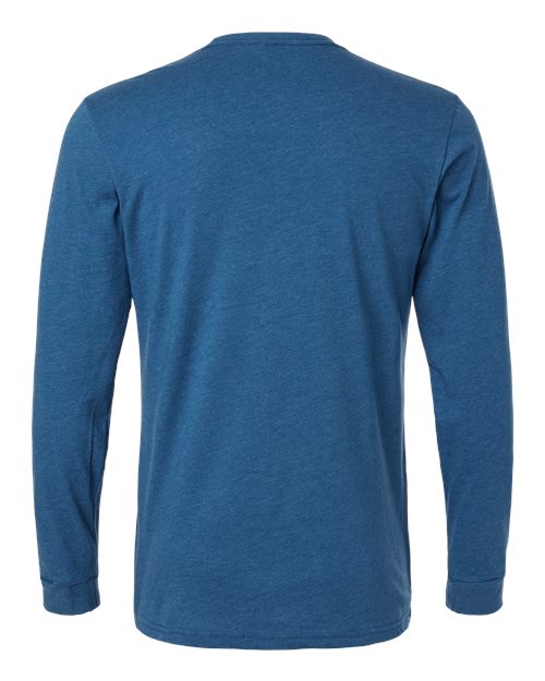 Next Level CVC Long Sleeve T-Shirt 6211 Heather Cool Blue