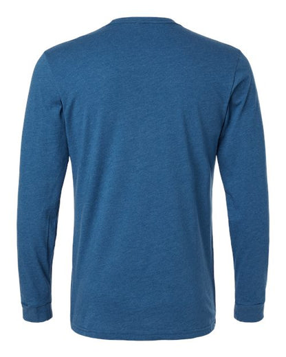 Next Level CVC Long Sleeve T-Shirt 6211 Heather Cool Blue