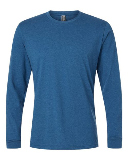 Next Level CVC Long Sleeve T-Shirt 6211 Heather Cool Blue