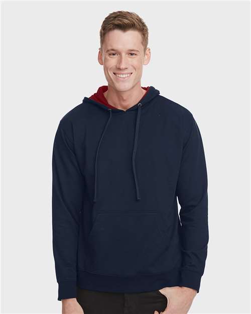 Next Level Laguna Hoodie 9301 Midnight Navy/ Cardinal