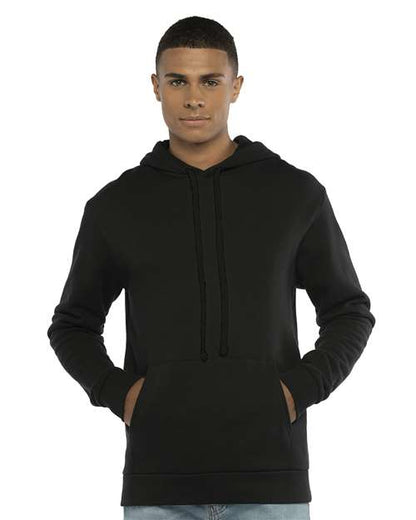 Custom Embroidered  Next Level Santa Barbara Hoodie 9303 Black/ Black