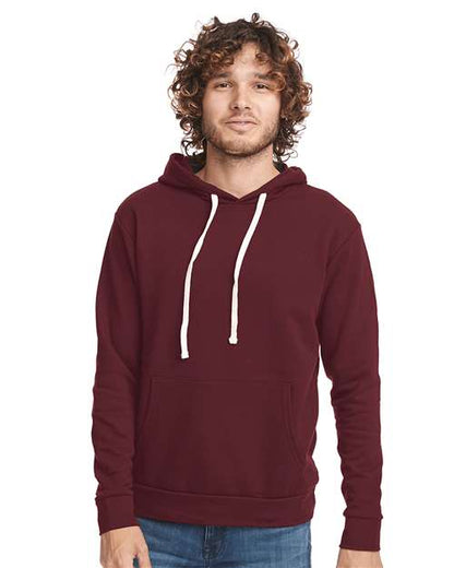 Custom Embroidered  Next Level Santa Barbara Hoodie 9303 Oxblood