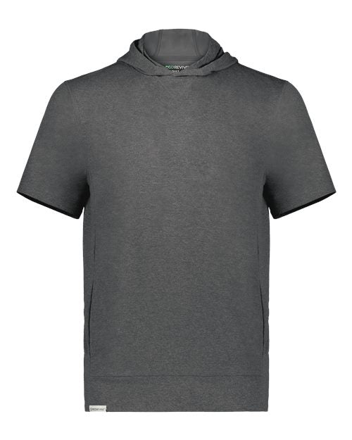 Holloway Youth Eco Revive Ventura Soft Knit Short Sleeve Hooded Sweatshirt 222605