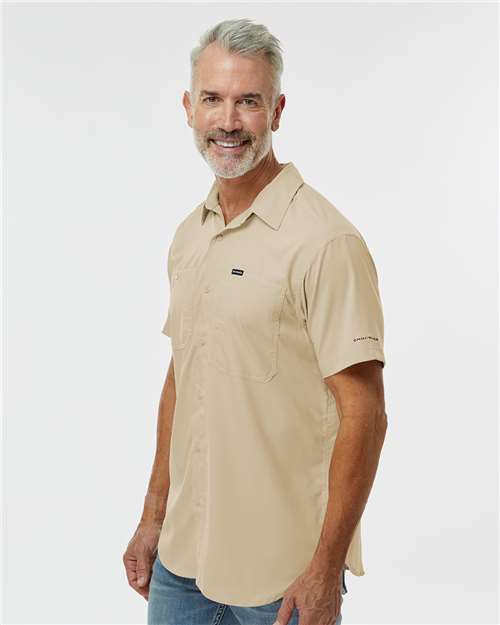 Columbia Silver Ridge™ Utility Lite Short Sleeve Shirt 203072 Custom Embroidered Business Logo