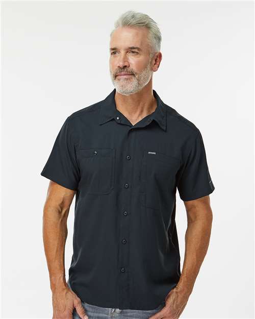 Columbia Silver Ridge™ Utility Lite Short Sleeve Shirt 203072 Custom Embroidered Business Logo