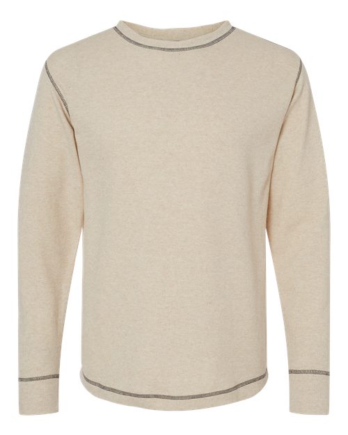 J. America Vintage Thermal Long Sleeve T-Shirt 8238
