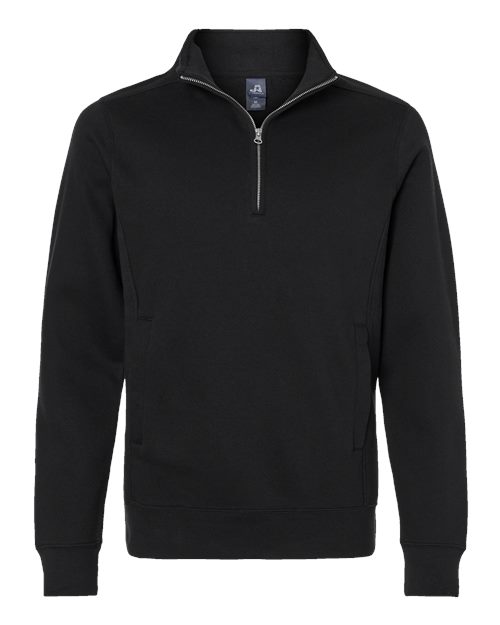 J. America Heavyweight Fleece Quarter-Zip Sweatshirt 8717
