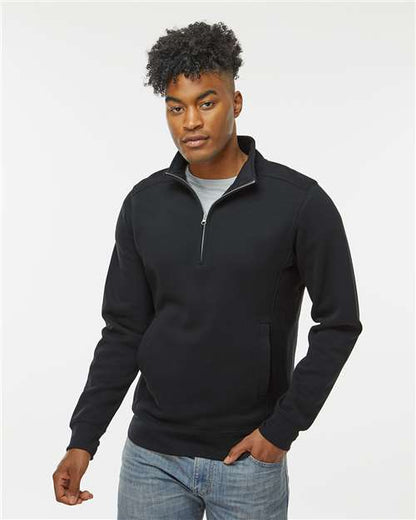 Custom Embroidered  J. America Heavyweight Fleece Quarter-Zip Sweatshirt 8717  