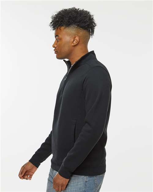 J. America Heavyweight Fleece Quarter-Zip Sweatshirt 8717