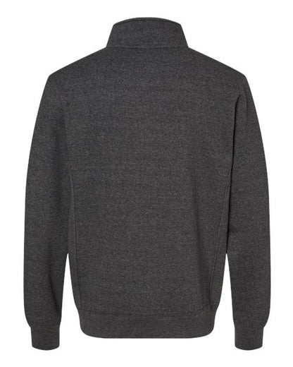 J. America Heavyweight Fleece Quarter-Zip Sweatshirt 8717