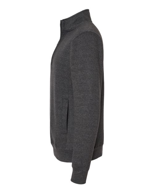 J. America Heavyweight Fleece Quarter-Zip Sweatshirt 8717