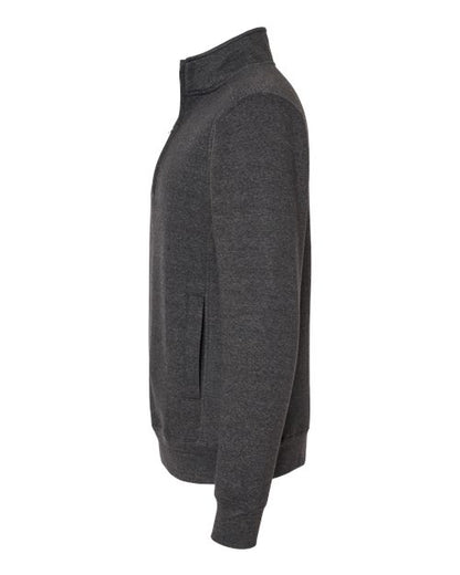 J. America Heavyweight Fleece Quarter-Zip Sweatshirt 8717
