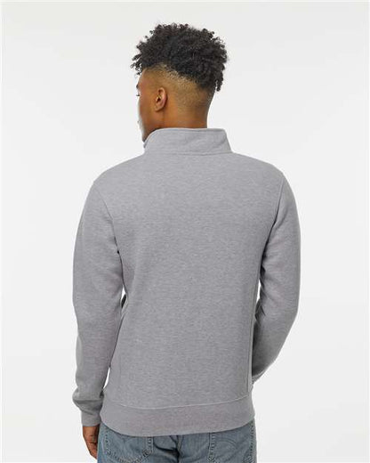 J. America Heavyweight Fleece Quarter-Zip Sweatshirt 8717
