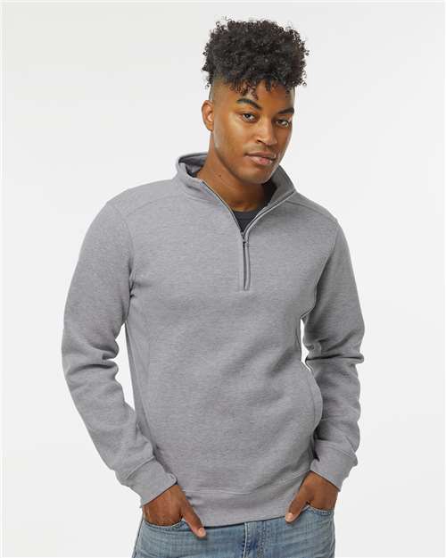 Custom Embroidered  J. America Heavyweight Fleece Quarter-Zip Sweatshirt 8717  