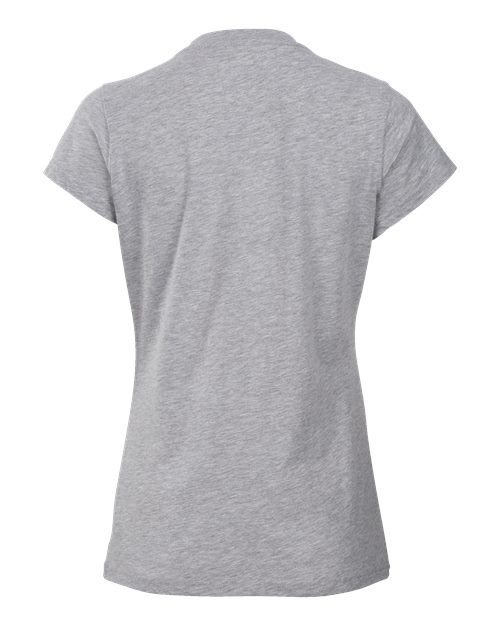 Custom EmbroideredBoxercraft Women's Essential T-shirt 11851 Oxford Heather