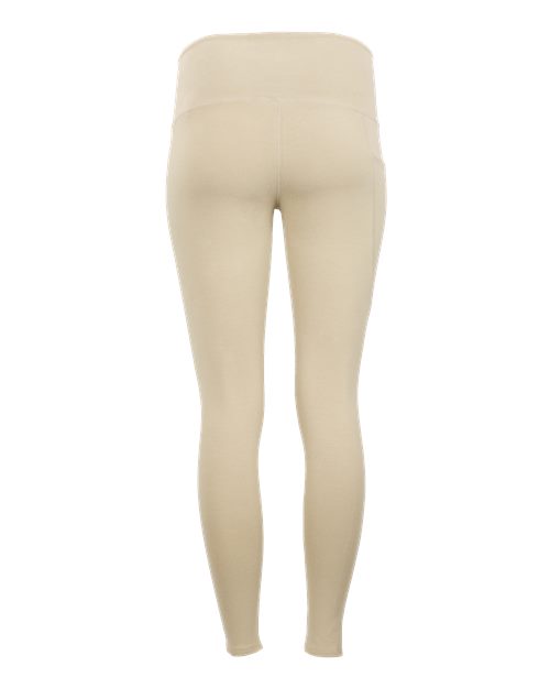 Custom EmbroideredBoxercraft Women's Adore Leggings 11876 Latte