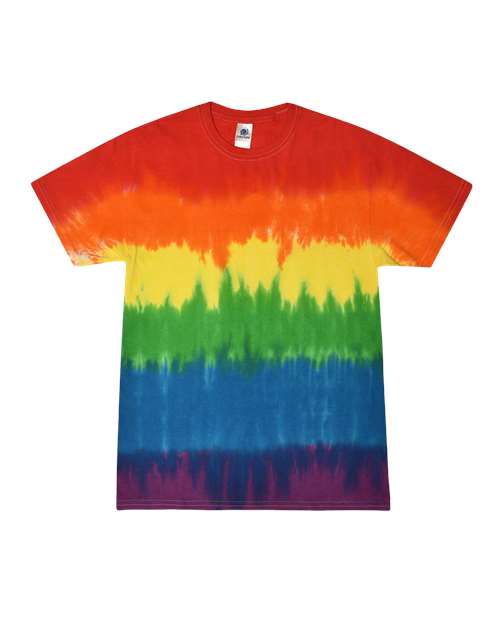 Colortone Multi-Color Tie-Dyed T-Shirt 1000 Pride