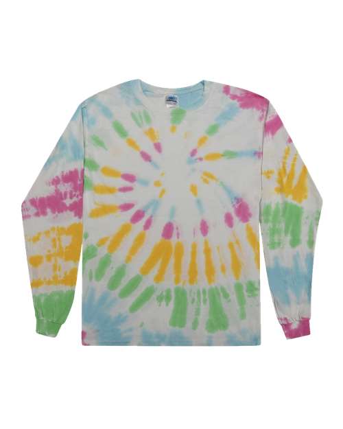 Colortone Tie-Dyed Long Sleeve T-Shirt 2000 Yosemite