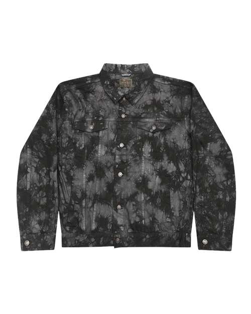Colortone Unisex Tie-Dyed Denim Jacket 9050