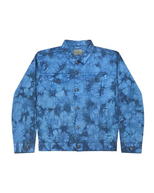 Colortone Tie-Dyed Denim Jacket 9050