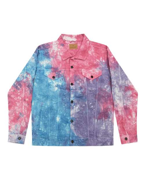 Colortone Tie-Dyed Denim Jacket 9050