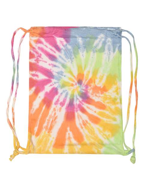 Colortone Tie-Dyed Drawstring Backpack 9500